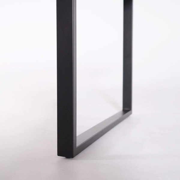 Esstisch aus massivem Mangoholz und Metall 200 cm – Kansas