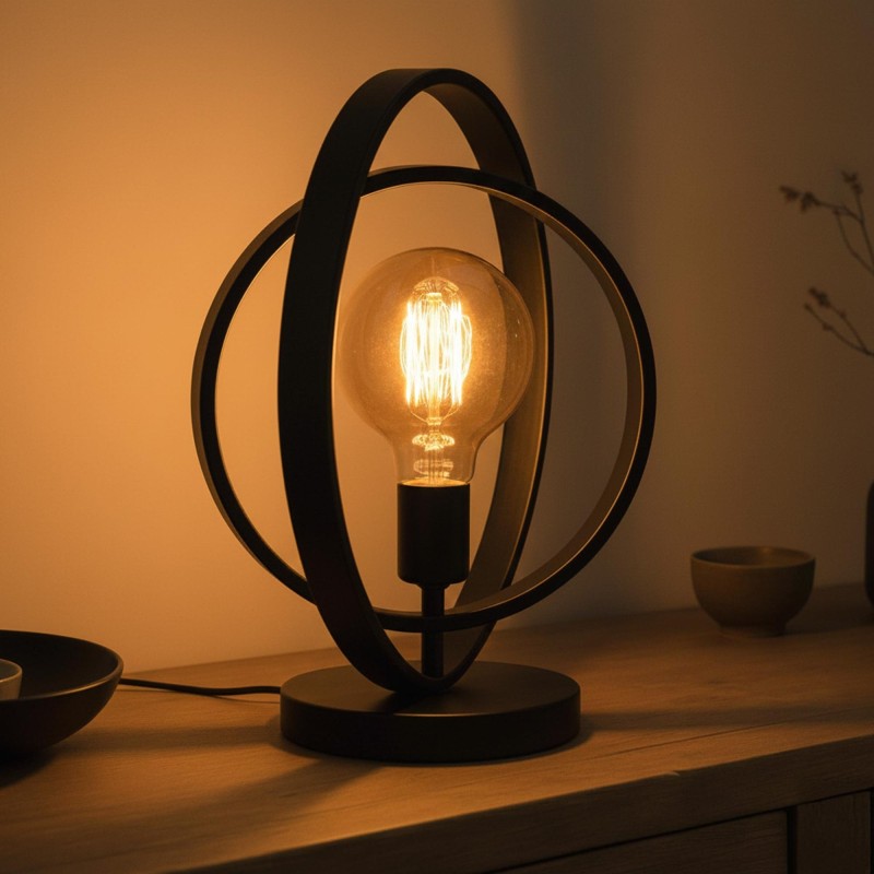 Industrielle Metall-Schreibtischlampe – Altis