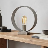 Industrielle Tischlampe aus Metall – Osmo