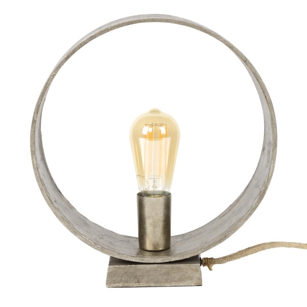 Industrielle Tischlampe aus Metall – Osmo