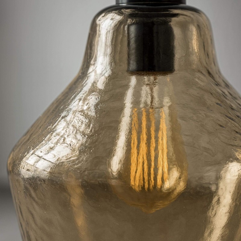 Design-Hängeleuchte mit Glasschirm – Clara