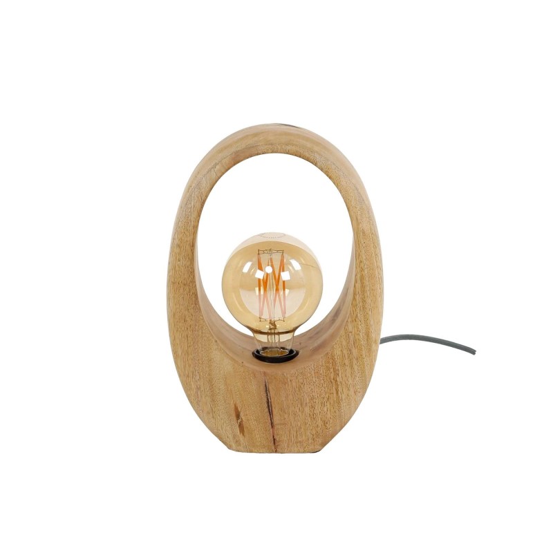 Tischlampe aus massivem Mangoholz – Oro