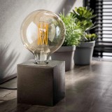 Industrielle Tischlampe aus Metall – Luma