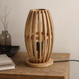 Stehleuchte aus massivem Mangoholz – Arken