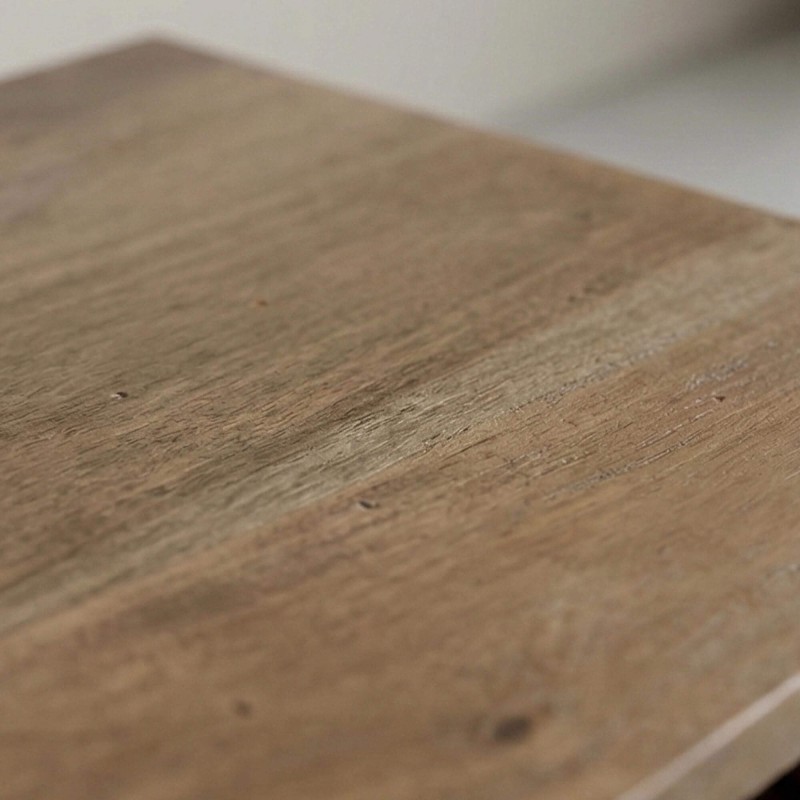 Hängender Nachttisch aus Naturholz – Nest