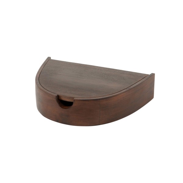 Hängender Nachttisch aus massivem Akazienholz (2er-Set) – Nocte