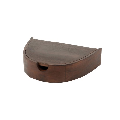 Hängender Nachttisch aus massivem Akazienholz (2er-Set) – Nocte