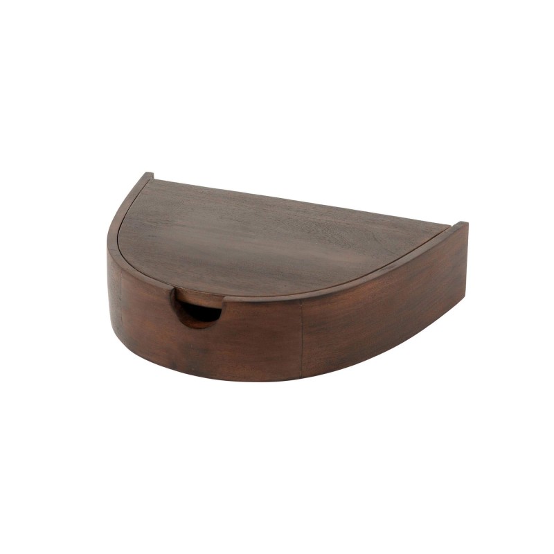 Hängender Nachttisch aus massivem Akazienholz (2er-Set) – Nocte