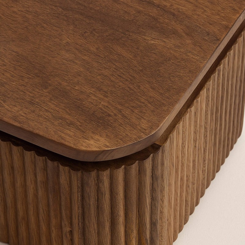 Nachttisch aus Massivholz – Wave XS