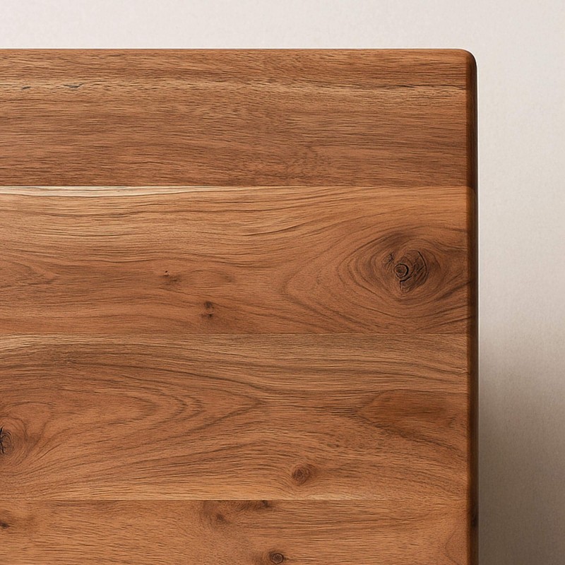 Hängender Nachttisch aus massivem Akazienholz – Shelve