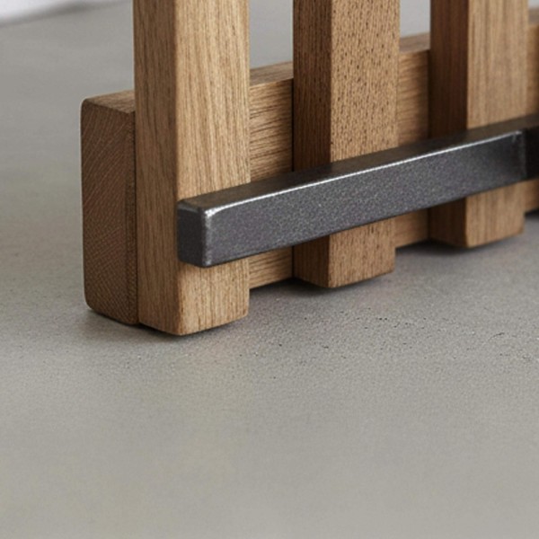 Wandgarderobe aus Holz 60 × 160 – Tweak