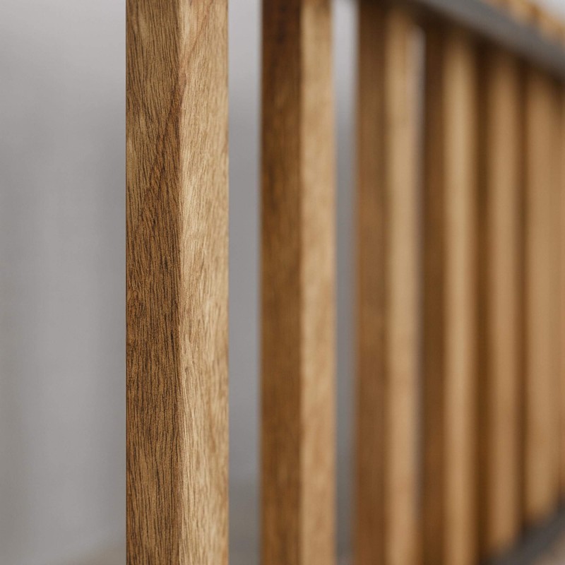 Wandgarderobe aus Holz 100 × 33 – Tweak