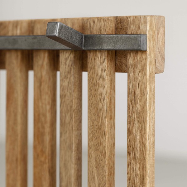 Wandgarderobe aus Holz 100 × 33 – Tweak