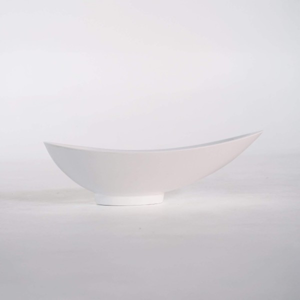 Rundes Keramikwaschbecken, glänzend weiß – Bora