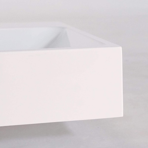 Keramik-Waschbecken fürs Badezimmer, glänzend weiß – Anna