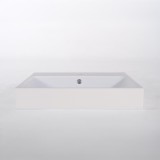 Keramik-Waschbecken fürs Badezimmer, matt weiß – Anna