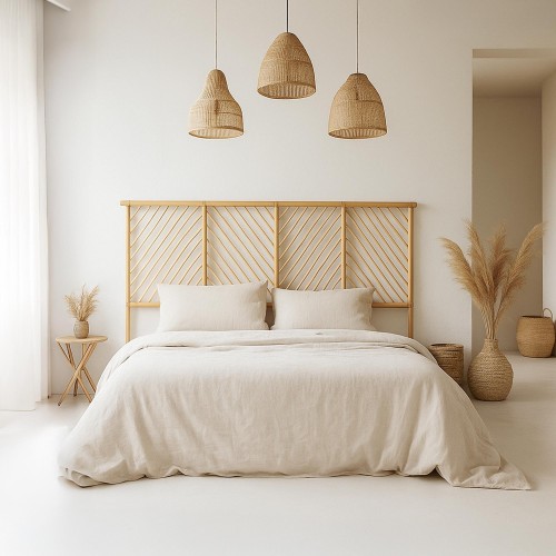 Kopfteil 160 cm aus Rattan...