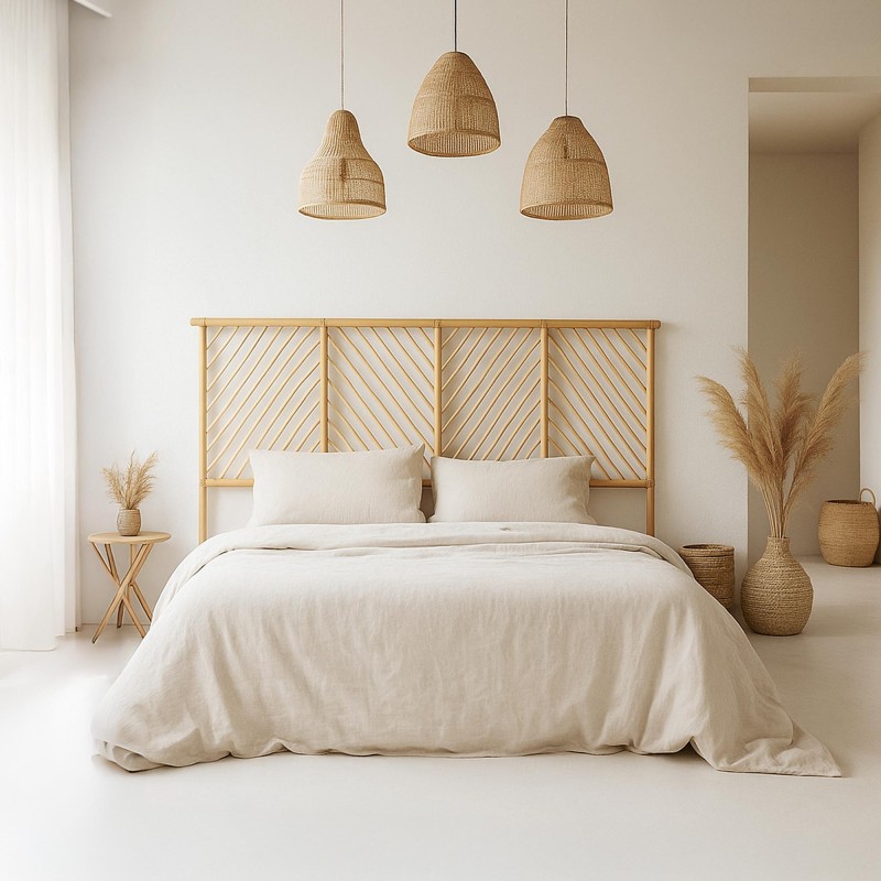 Kopfteil 160 cm aus Rattan – Manoa