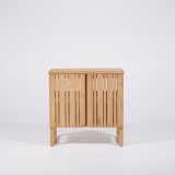 Badezimmermöbel aus Massivholz 80 cm - Satya