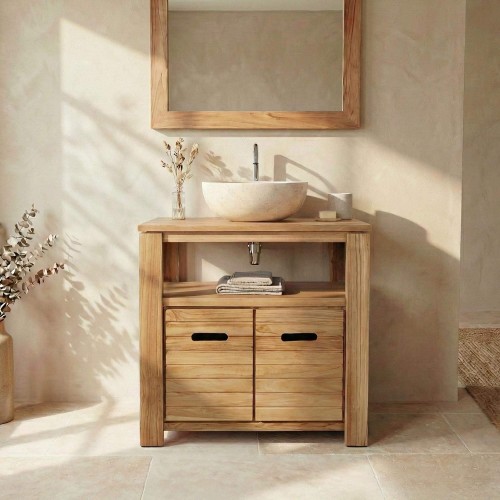 Badezimmermöbel 80 cm - Azur