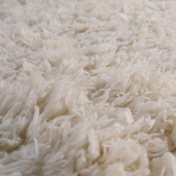 Wollteppich 200x300 cm, Weiß - Ruma