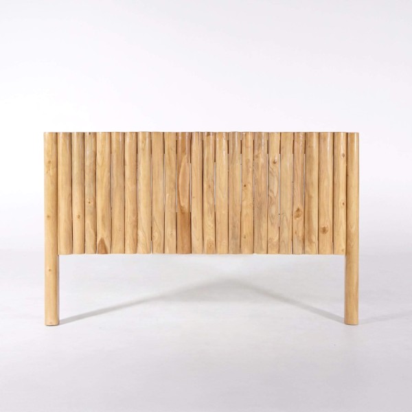 Kopfteil aus massivem Teakholz 180 cm - Naya