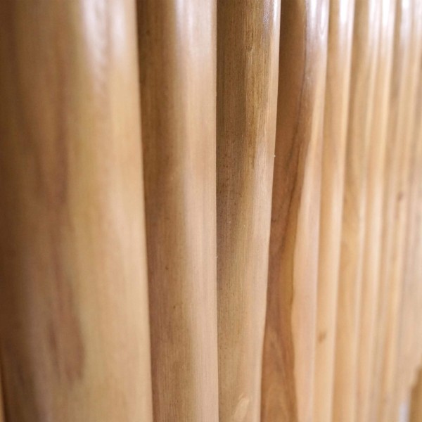 Kopfteil aus massivem Teakholz 180 cm - Naya