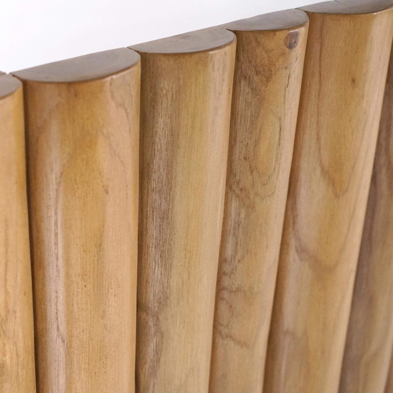 Kopfteil aus massivem Teakholz 180 cm - Naya