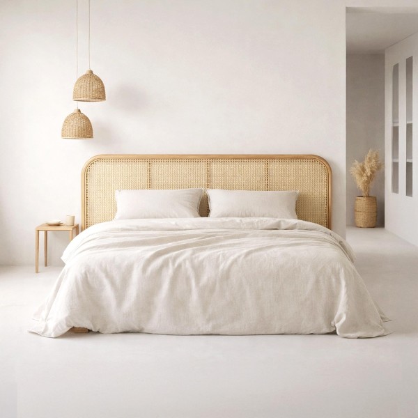 Kopfteil aus Rattan (Geflecht) 190 cm - Manila