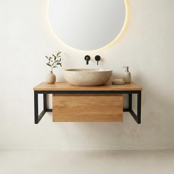 Badezimmermöbel 80 cm - Loft