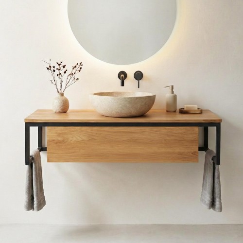 Badezimmermöbel 120 cm - Loft