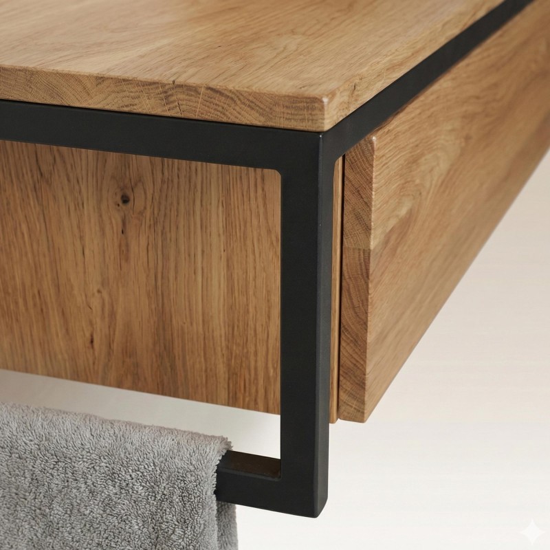 Badezimmermöbel 120 cm - Loft