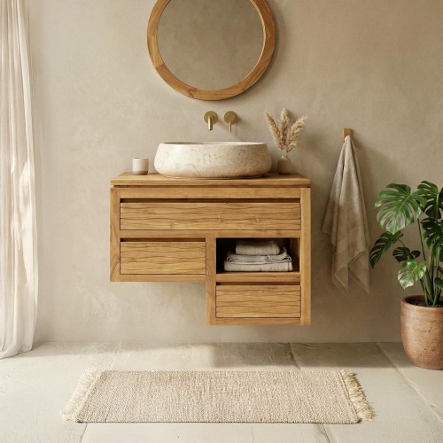 Badezimmermöbel 80 cm - Wave