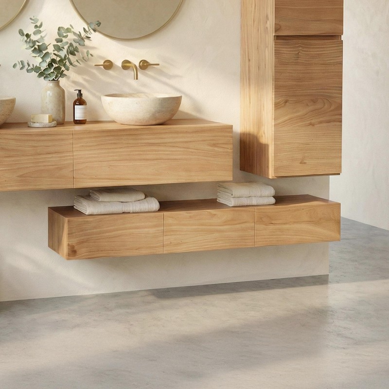 Badezimmermöbel 140 cm - Trinity