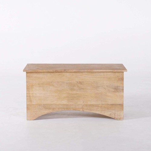 Aufbewahrungstruhe aus Massivholz - Milo