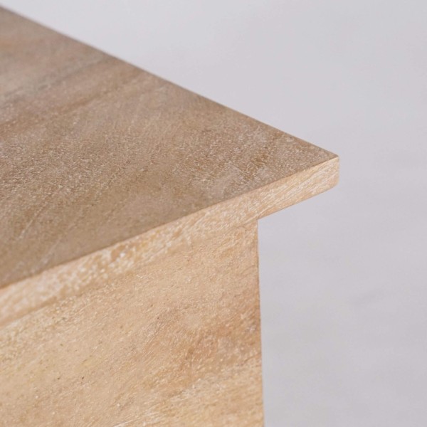 Aufbewahrungstruhe aus Massivholz - Milo