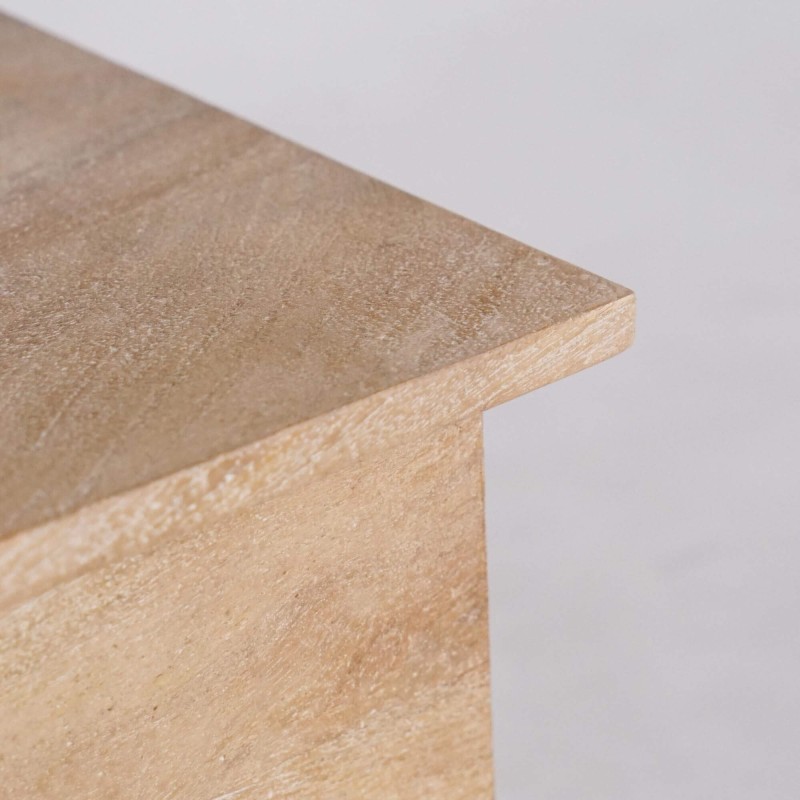 Aufbewahrungstruhe aus Massivholz - Milo