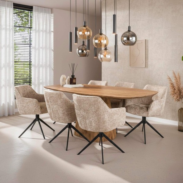 Moderner Esszimmer-Drehsessel - Eliot