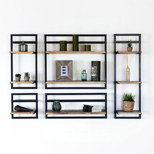 Set aus 5 Wandregalen - Selfsh