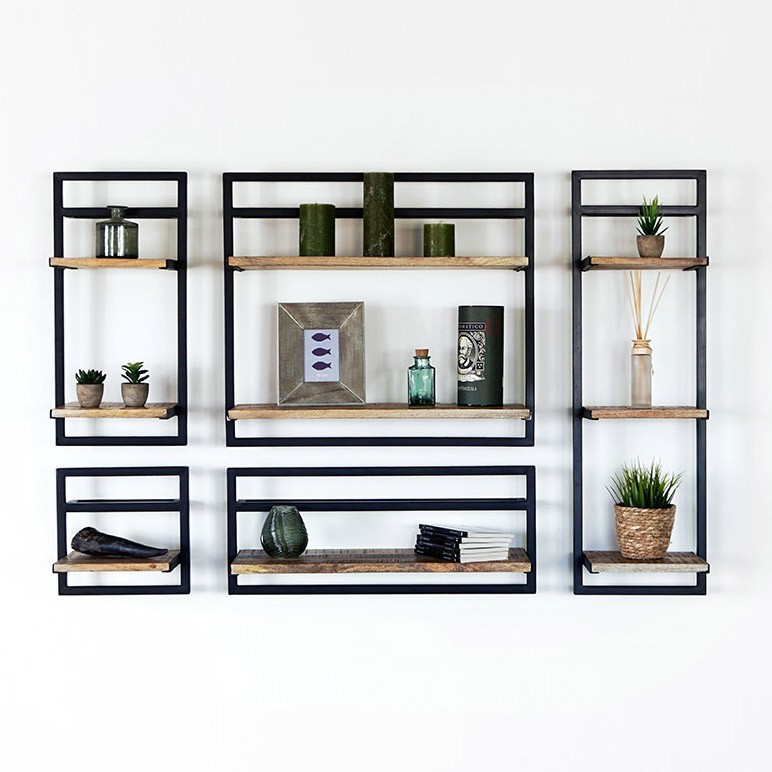 Set aus 5 Wandregalen - Selfsh