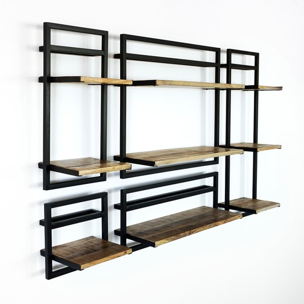 Set aus 5 Wandregalen - Selfsh