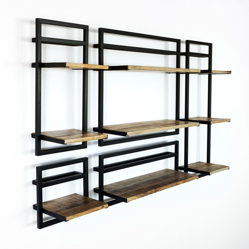 Set aus 5 Wandregalen - Selfsh