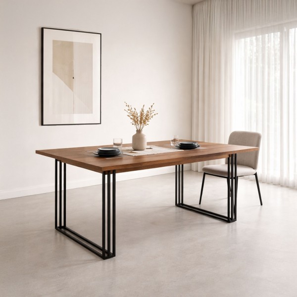 Tisch aus Massivholz - Queens