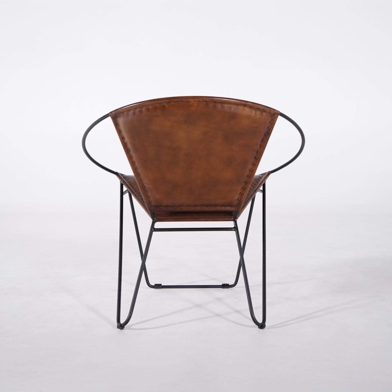 Lederstuhl Schmetterling PAON