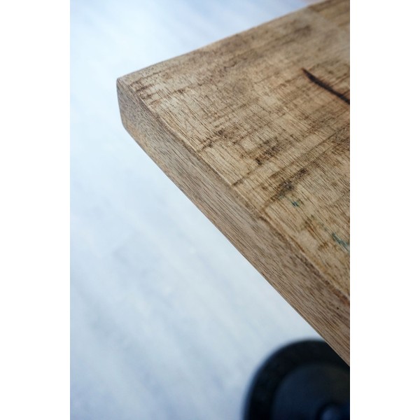 Hoher Bistro-Restauranttisch quadratisch 70 cm