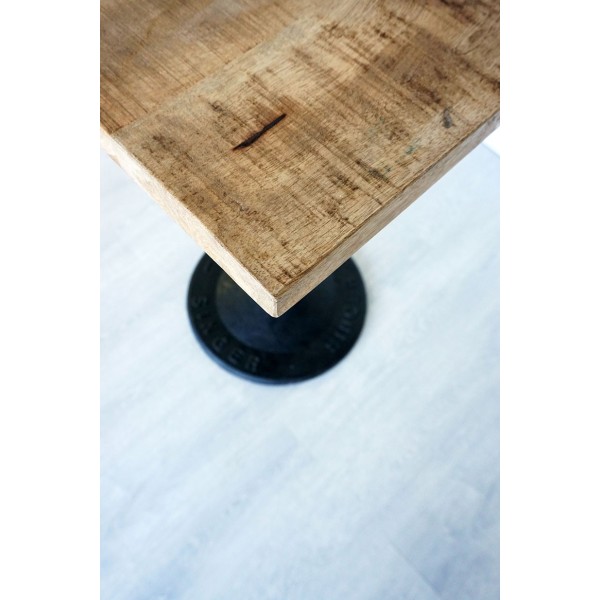 Hoher Bistro-Restauranttisch quadratisch 70 cm