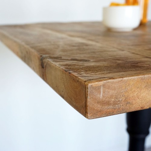 Hoher Bistro-Restauranttisch quadratisch 70 cm