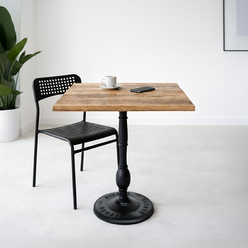 Bistro-Restauranttisch quadratisch 70 cm