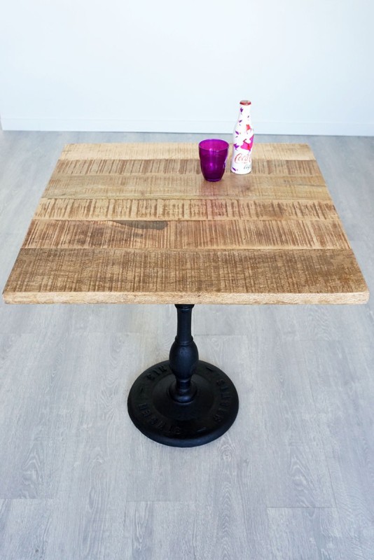 Bistro-Restauranttisch quadratisch 70 cm