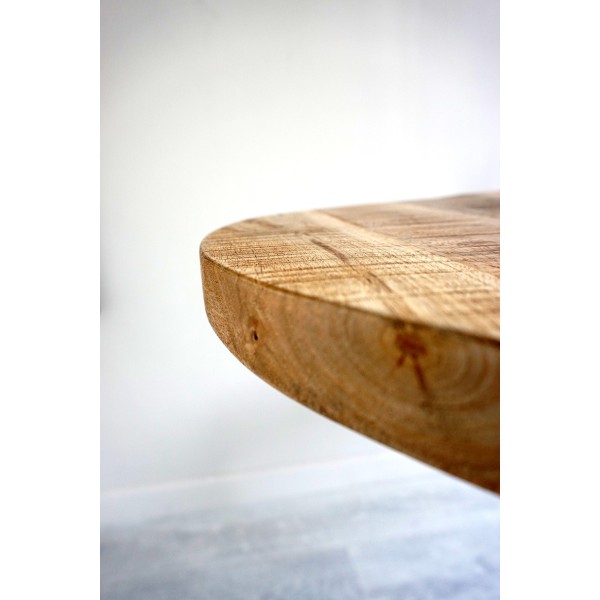 Industrieller runder Bistro-Restauranttisch 60 cm